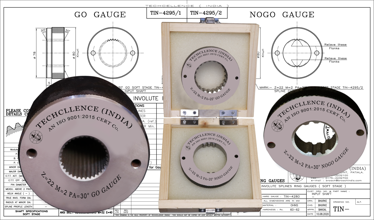 involute spline ring gauges manufacturers