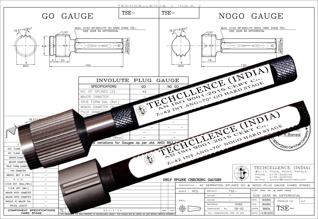 Serration Plug Gauges manufacturers